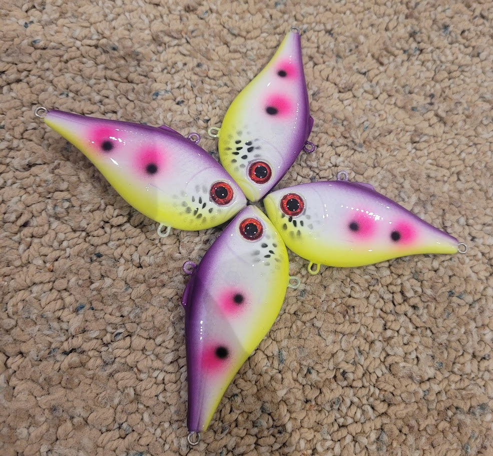 Custom Painted Rapala Rippin Raps