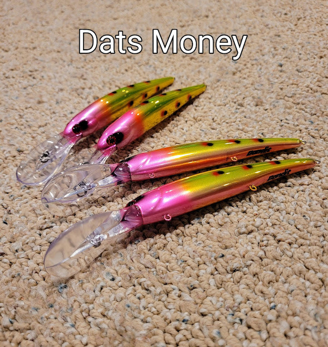 Custom Painted Bandit Deep – Bones Baits