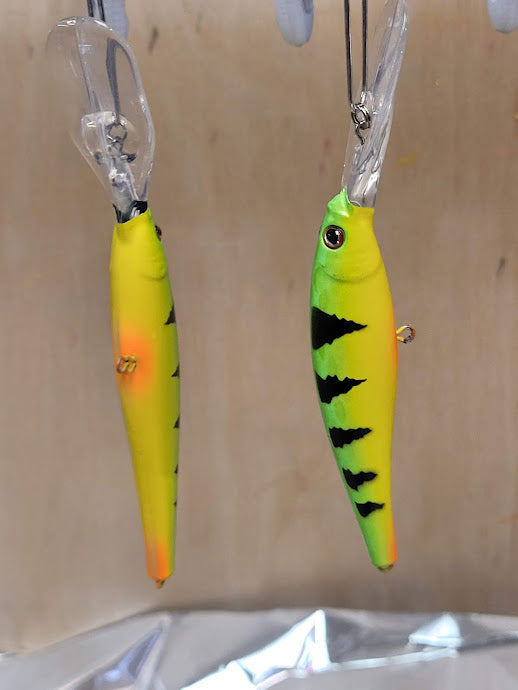 Custom Painted Berkley Flicker Minnow #9