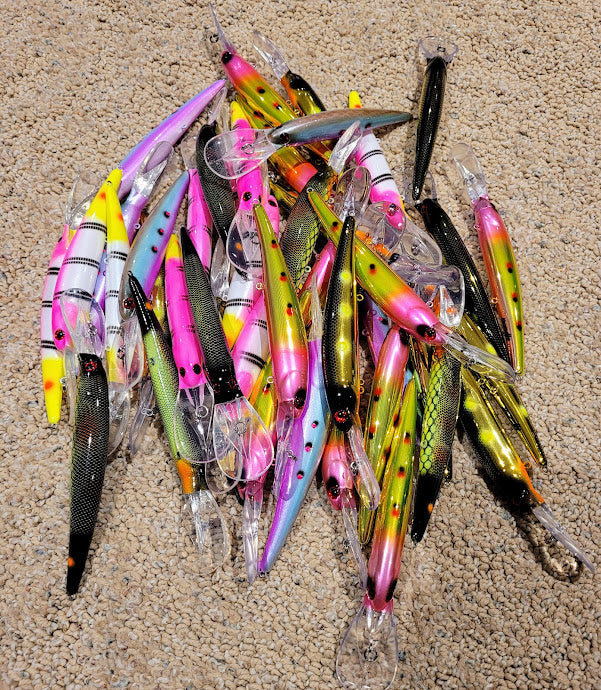 Custom Painted Bandit Deep – Bones Baits