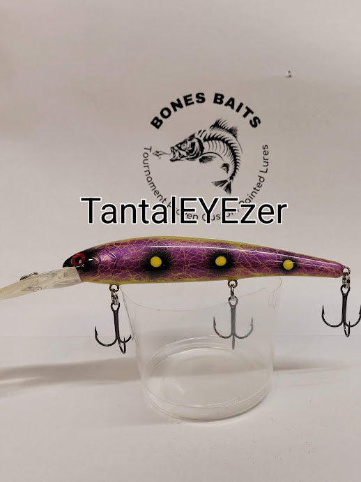 Custom Painted Berkley Flicker Minnow #9 – Bones Baits